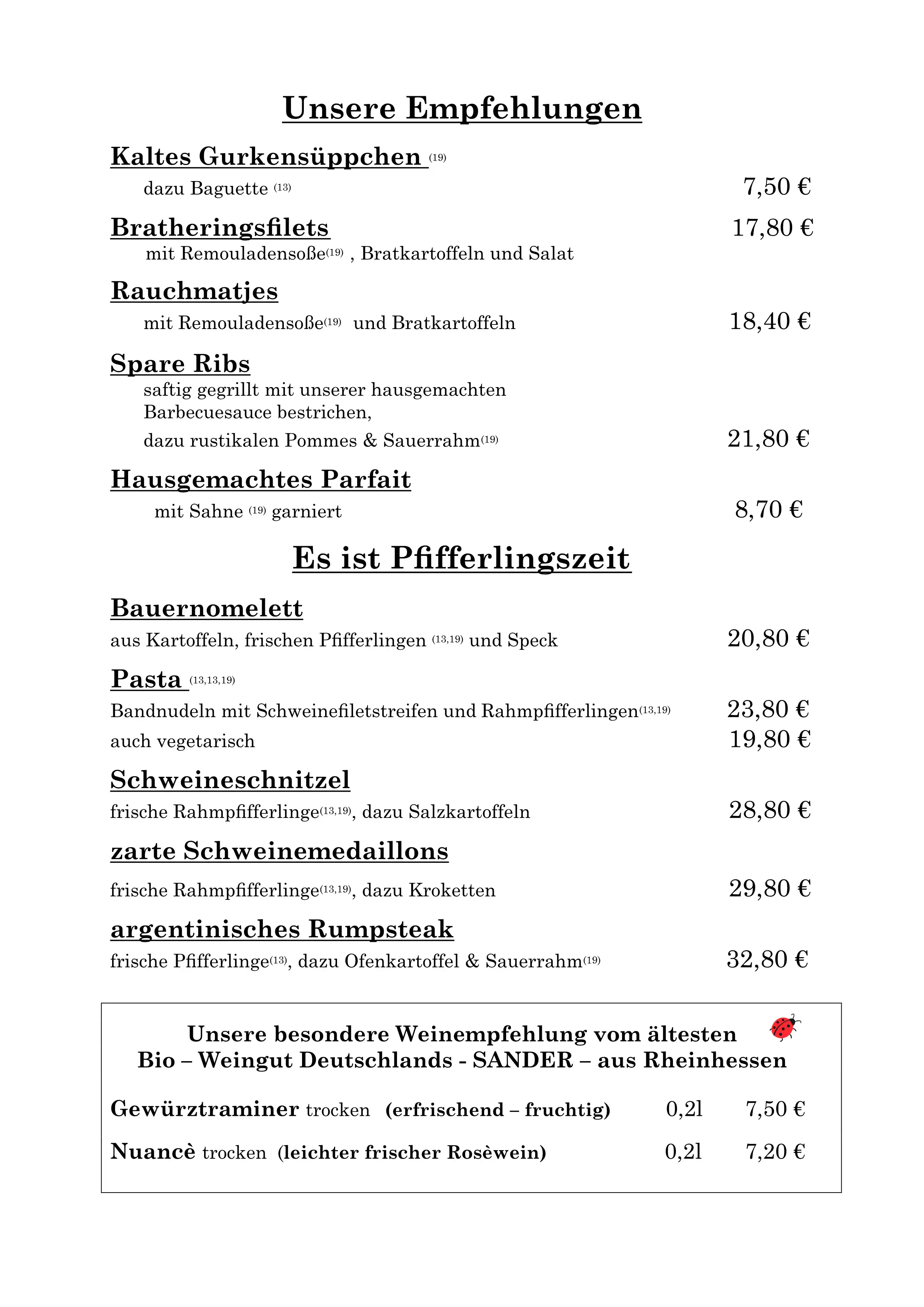 angebot