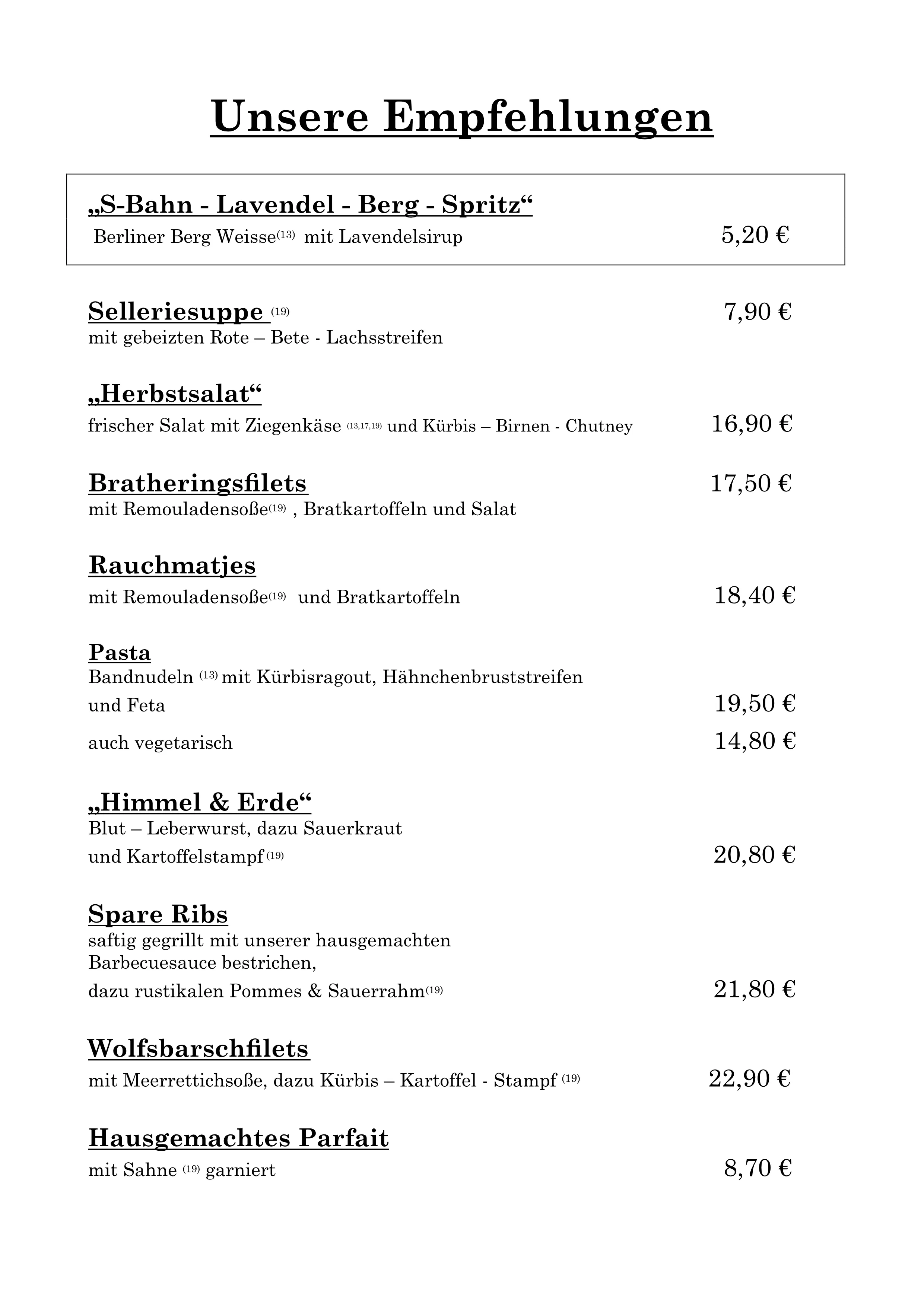 angebot
